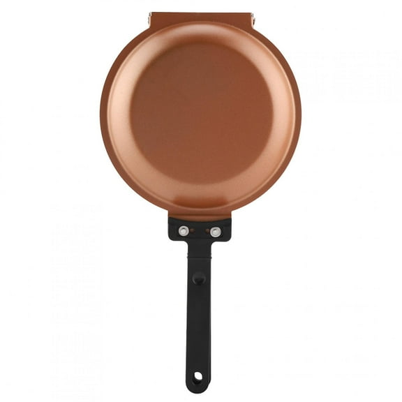 Double Side Pan, Non-stick Double Side Frying Pan, Double Side Flip Design Fried Egg Pancake Pan for Kitchen