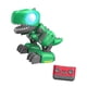 thumbnail image 2 of Dinosaurio mecánico de juguete RC, dinosaurio electrónico realista que camina, T Rex, tiranosaurio Rex eléctrico, juguete para ensamblar para niños verde, 2 of 9