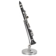 thumbnail image 4 of 1 Set Copper Miniature Clarinet Mini Musical Instrument Model Mini Clarinet Model with Storage Box, 4 of 6