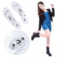 thumbnail image 6 of MEGICOT Magnetic Therapy Insoles, Breathable Acupressure Magnetic Massage Foot Therapy Reflexology Pain Relief Shoe Insoles 1 Pair Washable and Cutable Fits All Men and Women, 6 of 7
