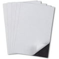 5 Sheets Adhesive Magnetic Sheets Non-printable Paper 4x6 inches 20mil ...