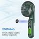 thumbnail image 5 of USB Rechargeable Portable Mini Fan with 2500mAh Base and 5 Modes Battery (Green), 5 of 5
