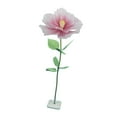thumbnail image 3 of Arreglo floral de flores artificiales de 19,69 pulgadas de diámetro, elegante y realista. Rosa, 3 of 9