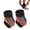 Orange - 1Pair, variant on 1 Pair Ankle Support Brace, Open Heel Compression Stabilizer with Adjustable Straps, Breathable Honeycomb for Running Yoga Sports Sprain Recovery Unisex, Comfort,Green - 1Pair