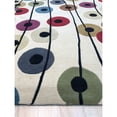 thumbnail image 4 of EORC MIX Hand-Tufted Wool Transitional Modern Tufted Rug, 6' x 9'-Color:mix,Material:Wool, 4 of 4