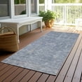 thumbnail image 6 of Addison Rugs Chantille Indoor/Outdoor Traditional Global Denim Washable Runner Rug, 2'3" x 7'6", 6 of 6