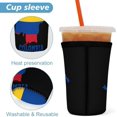 thumbnail image 3 of Colombia Map Flag Coffee Sleeve Cups,Reusable 3 Pack Neoprene Cup Sleeve Set for 16-32oz Cold Drinks Beverages, 3 of 8