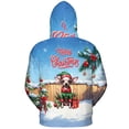 thumbnail image 2 of Merry Christmas Woofmas Xmas Noel Chinese Crested Elf Candy Cane Snow All Over Print 3D Hoodie Unisex Merch Hoodies Dog Lover - 13017, 2 of 6