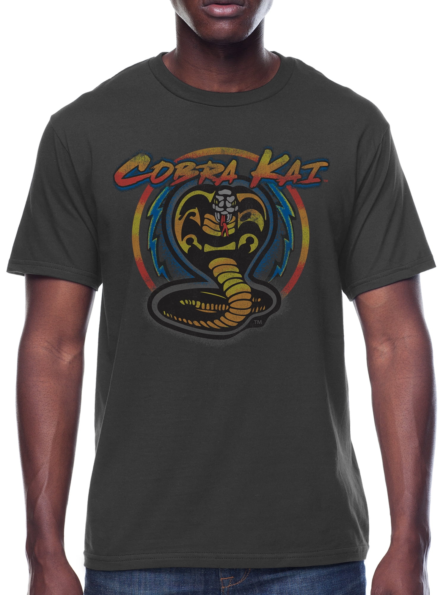 Cobra Kai Men's Cobra Sunset Graphic Shirt, Size S-3XL