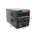 thumbnail image 3 of Alimentation de Laboratoire à 4 Chiffres 120V 60V 48V 75V 36V 24V 12V, Commutation Réglable, Alimentation 0f Réglable, CC 30V 10A, Alimentation de Laboratoire, 3 of 6