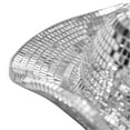 thumbnail image 4 of Mainstays Silver Disco Cowgirl Hat Decorative Figurine, 7.5" L x 8" W x 4.25" H, 4 of 8