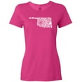thumbnail image 3 of Inktastic Oklahoma Silhouette Mandala Women's T-Shirt, 3 of 5