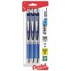 thumbnail image 5 of Bolígrafos de tinta de gel Pentel EnerGel Deluxe RTX de 0,7 mm, color azul, paquete de 3, 5 of 8