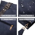 thumbnail image 4 of AUYOCO Bolso bandolera de piel vegana para mujer, bolso cruzado con correa para guitarra, bolsillos con cremallera, bolso de hombro, 4 of 5