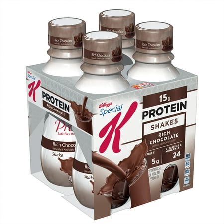 Kellogg's Special K Protein Shake, Rich Chocolate, 15g Protein, 4