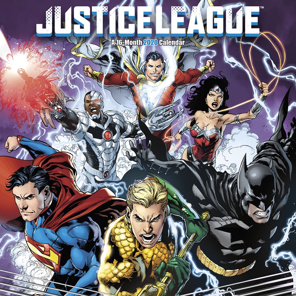 Trends International 2020 The Justice League (Classic) Wall Wall