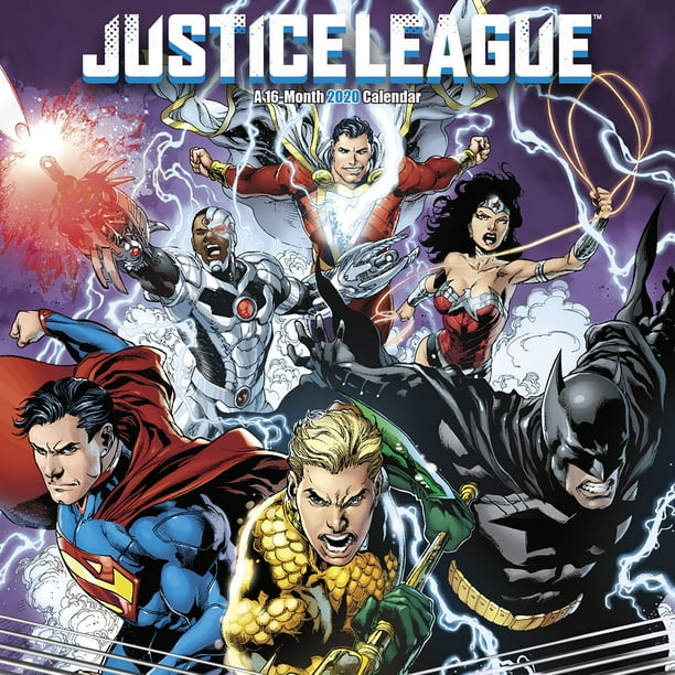 Trends International 2020 The Justice League (Classic) Wall Wall