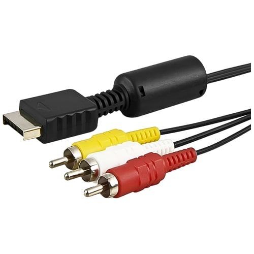 Composite AV Cable for Sony PlayStation / PlayStation 2 / PlayStation 3