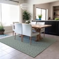 thumbnail image 2 of Dalyn Hinton Area Rug HN1-Green HN1GE5X8 Green, 5' x 7'6", 2 of 4