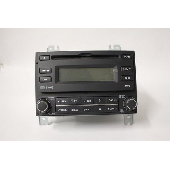 2007-2010 Hyundai Elantra Radio Stereo Cd Player 96160-2H5309Y