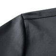 thumbnail image 6 of YLSDY Mens Dress Shirts Wrinkle-Free Formal Shirts Tuxedo Tshirts Lightweight Stretch Performance Business Casual Shirt Dark Gray L, 6 of 6