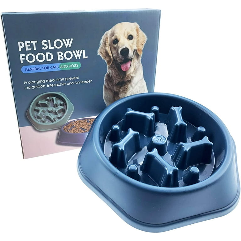 Slow Feeder Dog Bowls Slow Feeding Dog Bowl Small Medium Breed Dog Food  Bowls Slow Feed Dog Bowl Slow Eating Dog Slow Feeder Bowl Puppy Dog Puzzle Slow  Feeder Eater Bowl Lick