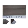 thumbnail image 6 of Ottomanson Heavy Duty Non-Slip Rubber Mat 18" x 30" Indoor Outdoor Waterproof Doormat for Entryway Garage Kitchen, Gray, 6 of 7