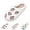 Pink, variant on Slip on Shoes Women Comfort Warm Soft Indoor Outdoor Fuzzy Memory Foam Cute Fruit Embroidery Home Shoes Anti-Slip Rubble Sole Closed Toe Slides Pink 42-43(US-9-10)