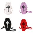 thumbnail image 2 of love Gothic Cross Coffin Crossbody Bag Bolso De Hombro De Halloween Para Reuniones, 2 of 4