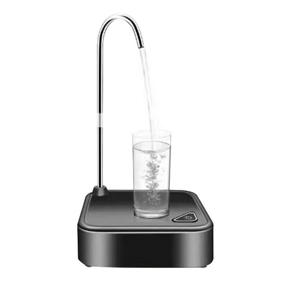 EGNMCR Desktop Water Bottle Dispenser, Portable Electric Water Bottle Pump For 5 Gallon & Universal Bottles, USB Charging Automatic Drinking Water Dispenser Water Electric water pump