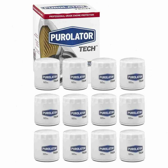 12 pc Purolator TECH TL10241 Engine Oil Filters for 00120-00009 00120-00014 041-0670 041-8052 041-8059 041-8162 04105409 04105409AB 04105409AC 04105409BB 04273810 08922-02004 08922-02010 08922-02011