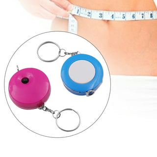 meekoo 12 Pieces 1.5 Inch Tape Measure Keychains Functional Mini Tape  Measures with Stable Slide Lock