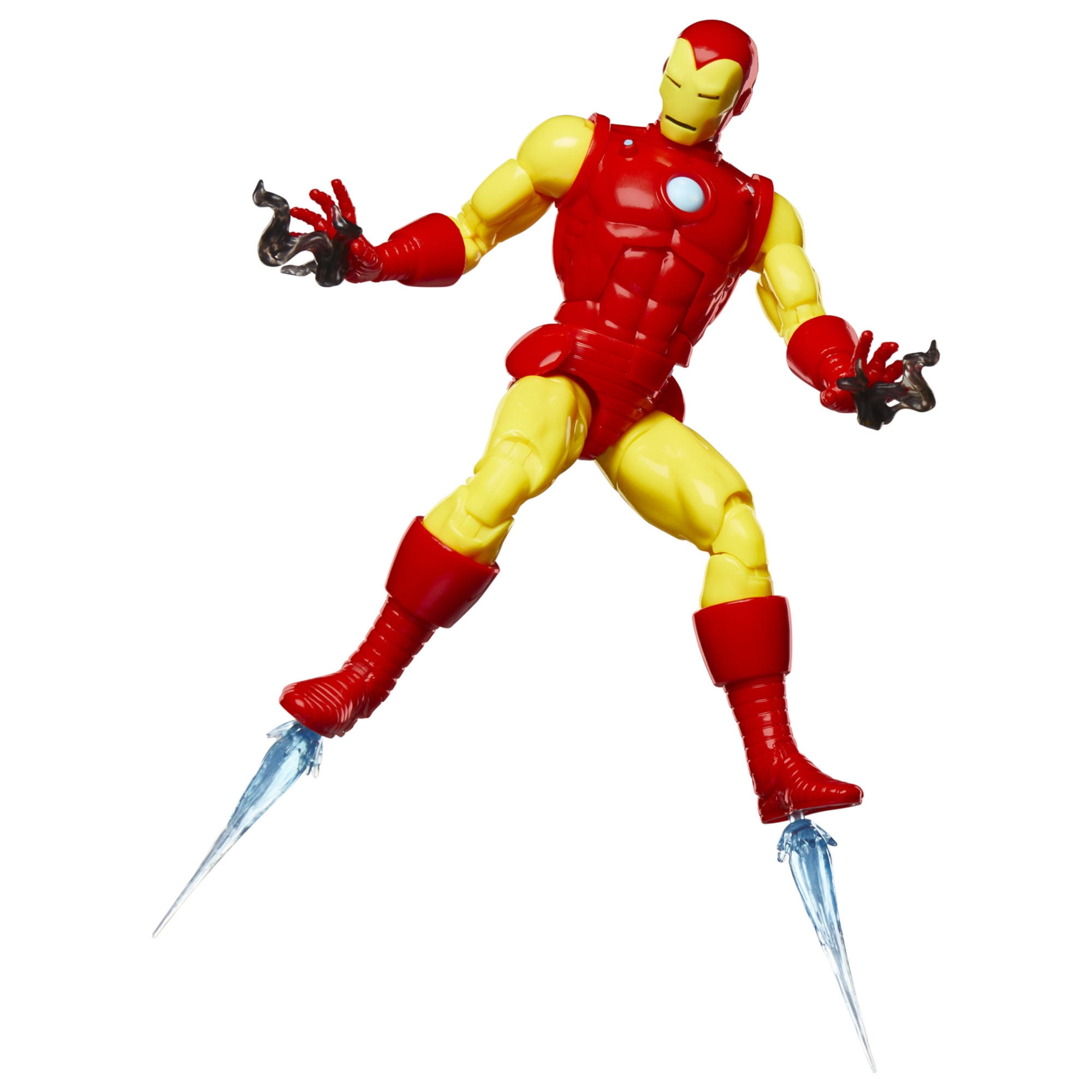 Marvel Legends Series Secret Wars Iron Man, Retro Marvel Comics Collectible Action Figure (6”)