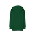 thumbnail image 5 of QUYUON Long Hooded Sweatshirt Women Hoodies Dress Drawstring Pockets Long Sleeve Hoodie Pullover Tops Side Split Hem Blouse Shirts Fall Sweatshirts Winter Sweater Coat Green L, 5 of 8