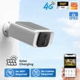 thumbnail image 2 of Cámara Solar 4G TUYA 1080P para Exteriores, Vigilancia con Detección PIR, Visión A Color, Batería Integrada, Seguridad para el Hogar, 2 of 8
