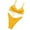 Yellow, variant on Lovzfmll Women's Bikini Sets, Solid Color Underwire Two Piece Push Up, Padded Triangle Bikini for Beach