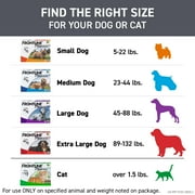 FRONTLINE Plus for Dogs Flea & Tick Medium Breed Dog Spot Treatment, 23 - 44 lbs, 8 Count