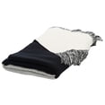 thumbnail image 2 of SAFAVIEH Buruma Throw Blanket Black / Beige, 2 of 2