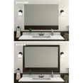 thumbnail image 3 of Zenna Home Decorative Mirror Framing Kit, with Beveled Edges, 48 x 36 in., Espresso, 3 of 6