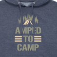 thumbnail image 3 of Instant Message - Amped To Camp - Men's Pullover Hooded Fleece Sweatshirt, 3 of 7