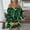 Green, variant on Women's Dress Stylish Women's Summer Casual Off Shoulder Bell Sleeve Solid And Printed Dresses