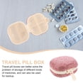 thumbnail image 4 of BESTYASH Organizador De Pastillas Rosa Con Pedrería Y Cuatro Compartimentos Para Uso Portátil Y Viaje, 4 of 6