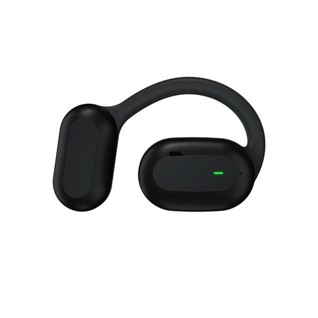 Reducción de ruido de auriculares inalámbricos de conducción ósea abierta para exteriores negro Sywqhk Para estrenar