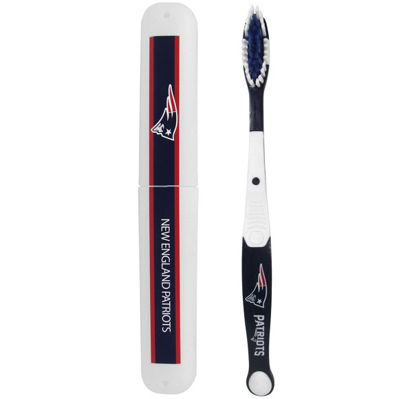 Set de Viaje Cepillo de Dientes Vannect NFL New England Patriots