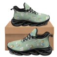 thumbnail image 1 of Zapatillas deportivas de lujo para mujer, de diseño con diseño de hada dental de dibujos animados, antideslizantes, ligeras, planas, para caminar, para viajar y trabajar, informales, nuevas., 1 of 6