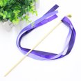 thumbnail image 4 of CIMAXIC wedding 12pcs Colorful Delicate Ribbon Streamers Kids Fairy Stick Cheer Props Wedding Party Supplies Favors With Golden Bell(Assorted Color),21.65"X11.81"X0.79", 4 of 4
