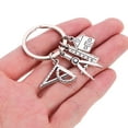 thumbnail image 5 of WHAMVOX Architect Keyring Architectural Engineer Keychain Bag Charm Handbag Accessory, 5 of 8