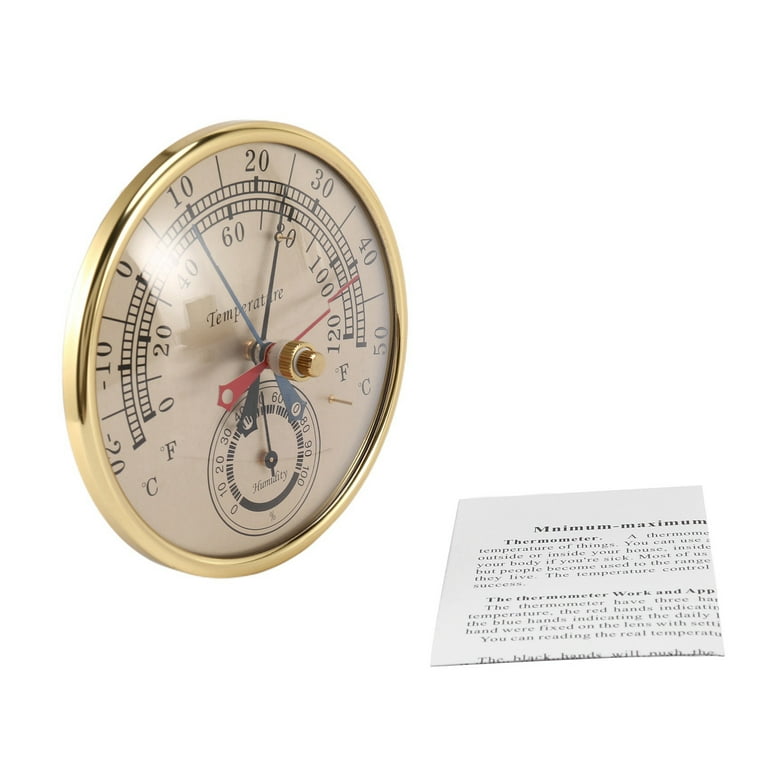MEASUREMAN Digital Thermometer Hygrometer Gauge Max/Min Indoor