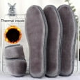 thumbnail image 7 of TELOLY 2 Pairs Winter Warm Plush Insoles Thicken Faux Fur Fleece Shoes Insert Fluffy Thermal Shoe Pads for Men Women Boot, 7 of 7