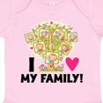 thumbnail image 4 of Inktastic I Love My Family Kids Family Tree Boys or Girls Baby Bodysuit, 4 of 5